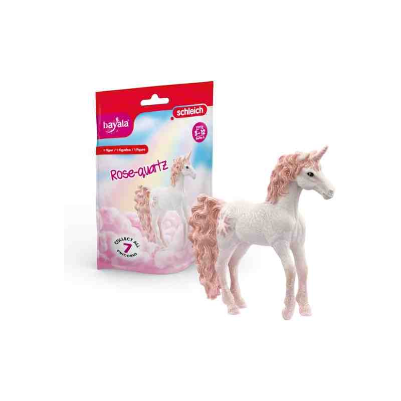 UNICORNIO  CUARZO ROSADO(Sobre Bayala)  Schleich 70770